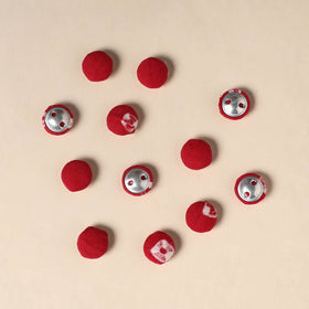  Handmade Fabric Button Small