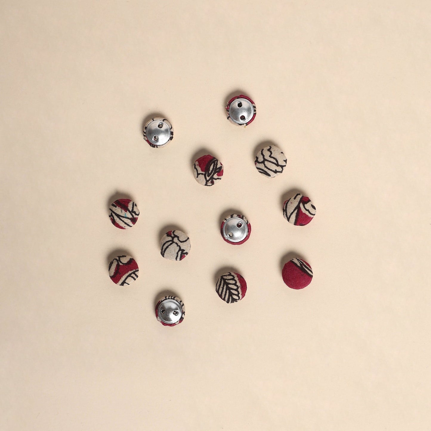  Handmade Fabric Button Small