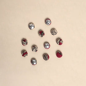  Handmade Fabric Button Small