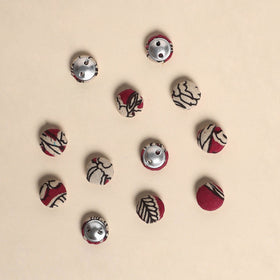  Handmade Fabric Button Small
