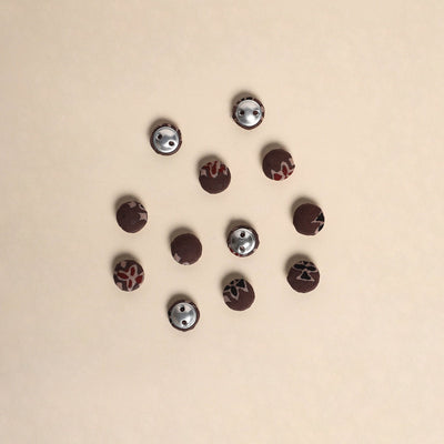  Handmade Fabric Button Small