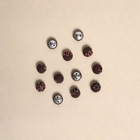  Handmade Fabric Button Small