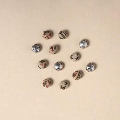  Handmade Fabric Button Small