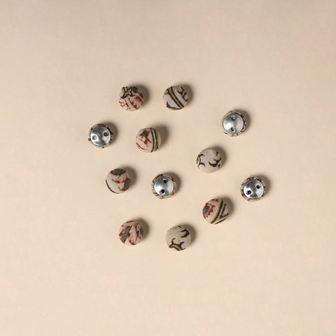  Handmade Fabric Button Small