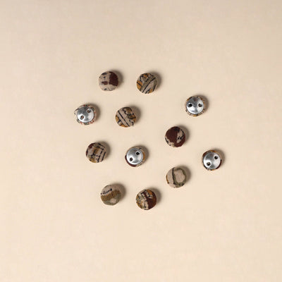  Handmade Fabric Button Small