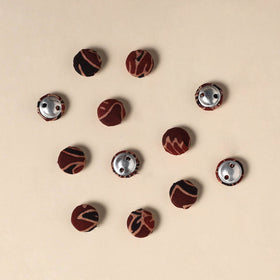  Handmade Fabric Button Small