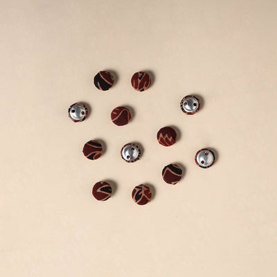  Handmade Fabric Button Small