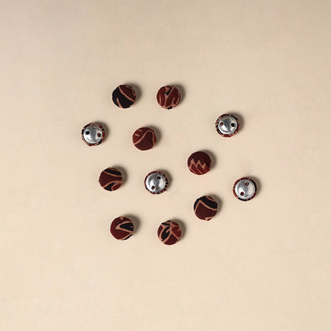  Handmade Fabric Button Small