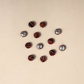  Handmade Fabric Button Small