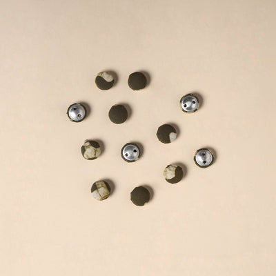  Handmade Fabric Button Small