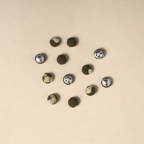  Handmade Fabric Button Small