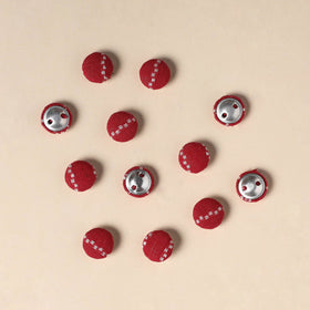 Handmade Fabric Button Small