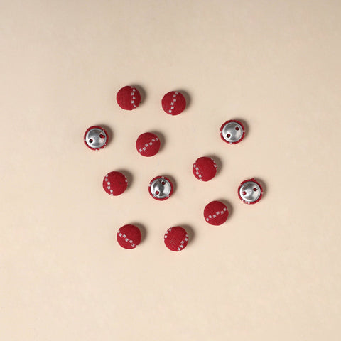  Handmade Fabric Button Small