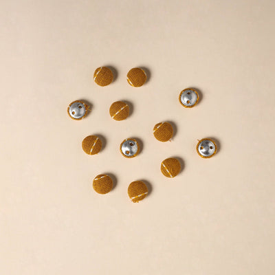  Handmade Fabric Button Small