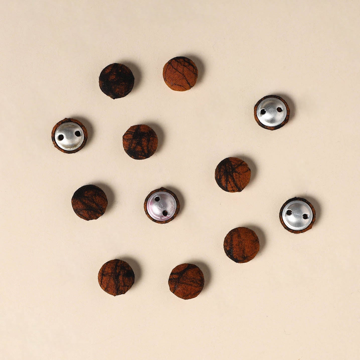  Handmade Fabric Button Small
