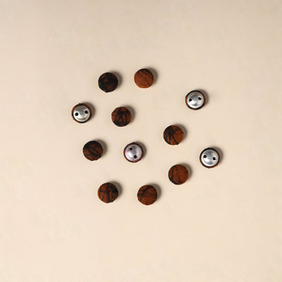  Handmade Fabric Button Small