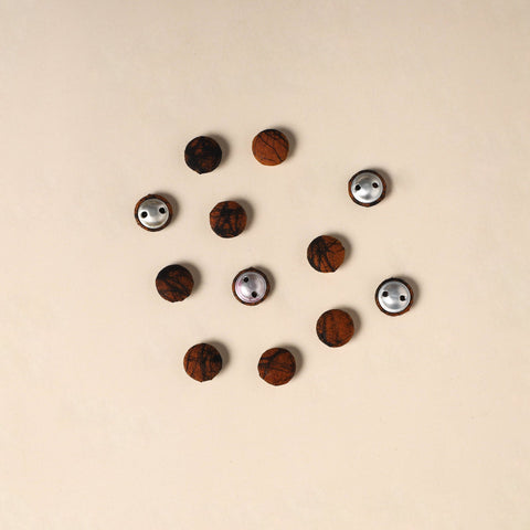  Handmade Fabric Button Small