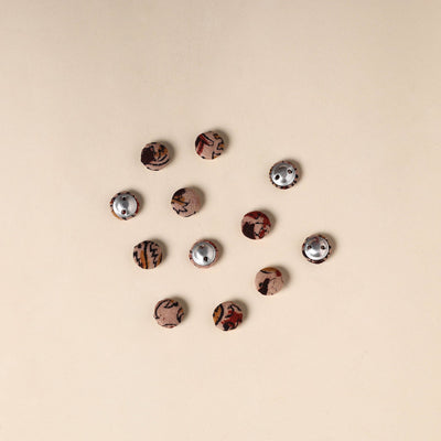  Handmade Fabric Button Small