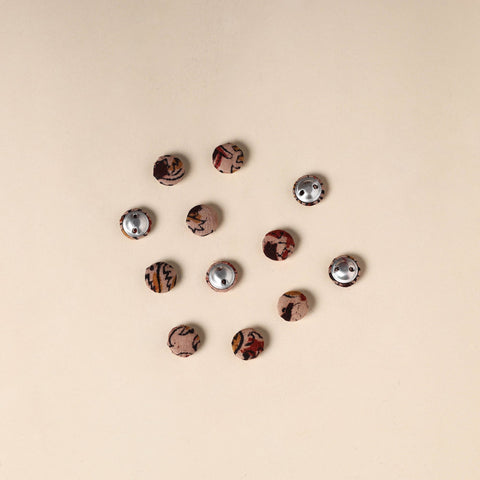  Handmade Fabric Button Small