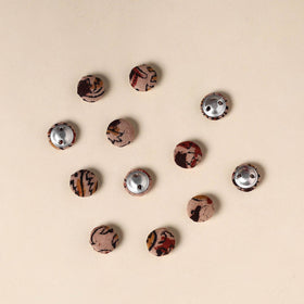  Handmade Fabric Button Small