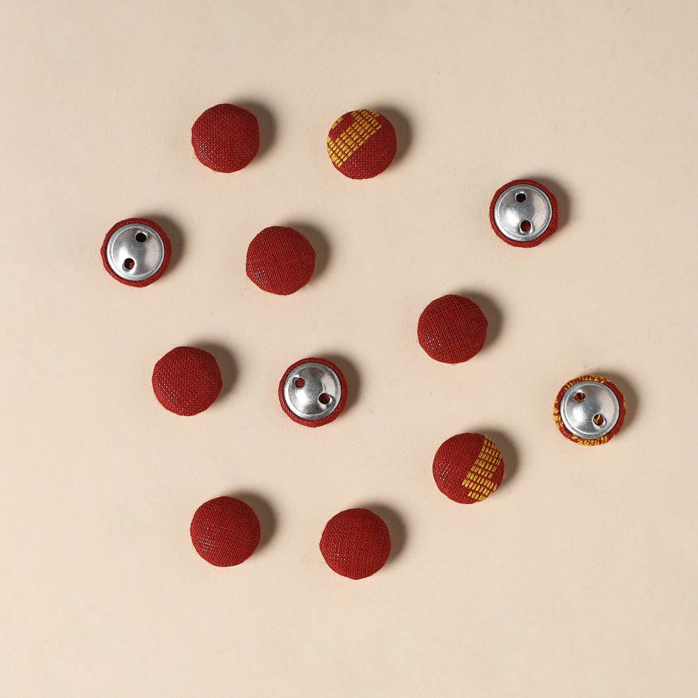  Handmade Fabric Button Small