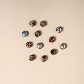  Handmade Fabric Button Small