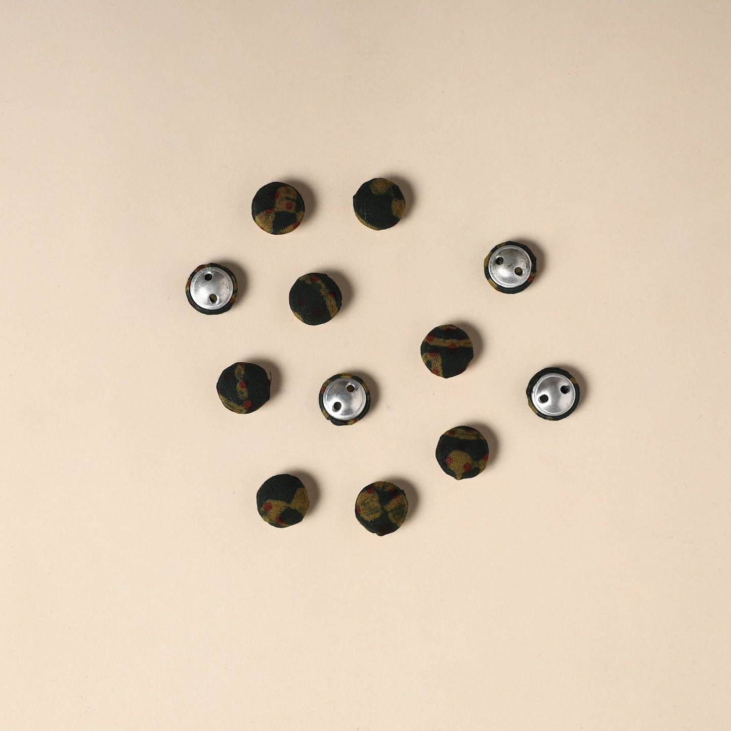  Handmade Fabric Button Small