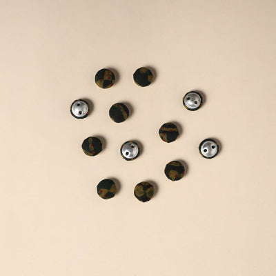  Handmade Fabric Button Small