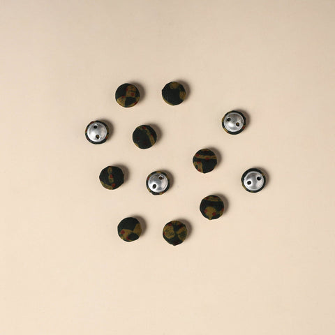  Handmade Fabric Button Small