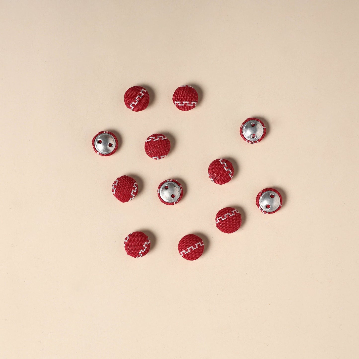  Handmade Fabric Button Small