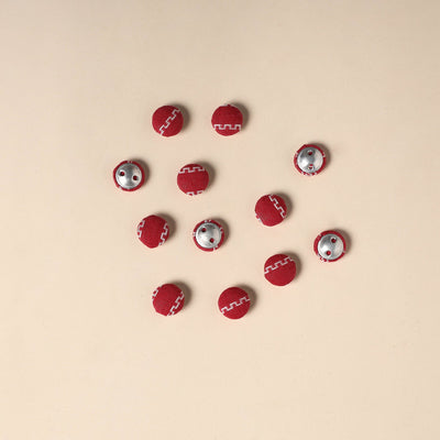  Handmade Fabric Button Small