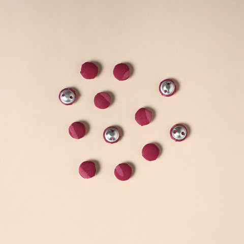  Handmade Fabric Button Small
