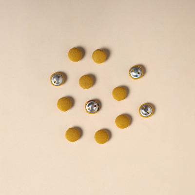  Handmade Fabric Button Small