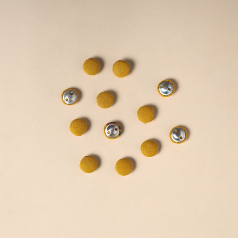  Handmade Fabric Button Small