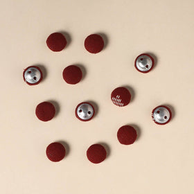  Handmade Fabric Button Small