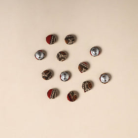  Handmade Fabric Button Small