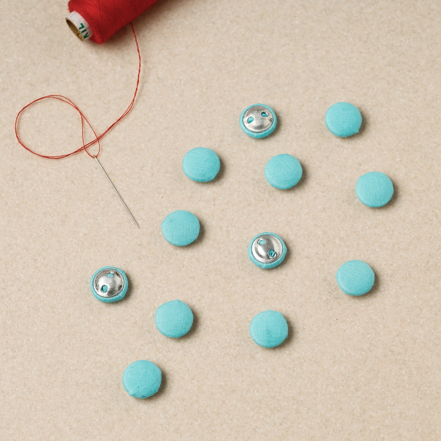 Buttonbaaz Handmade Fabric Button