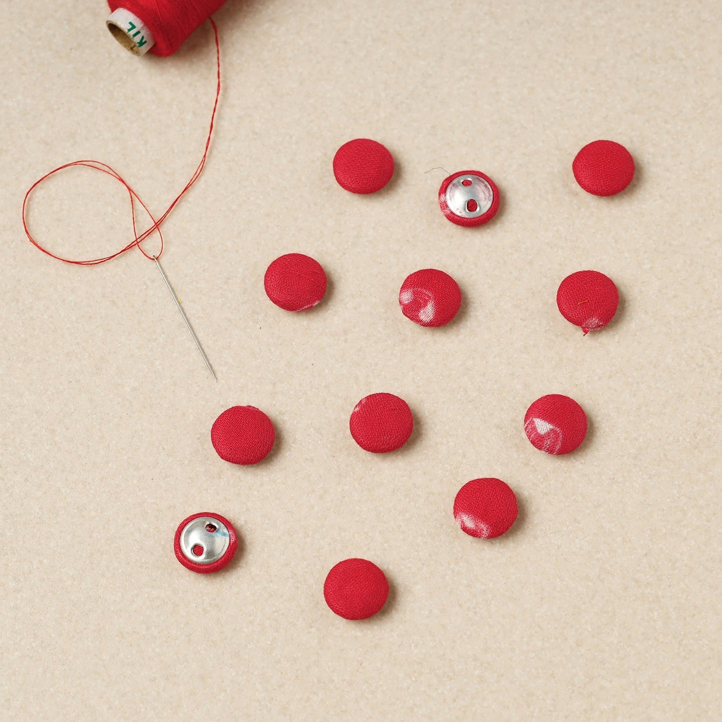  Buttonbaaz Handmade Fabric Button 