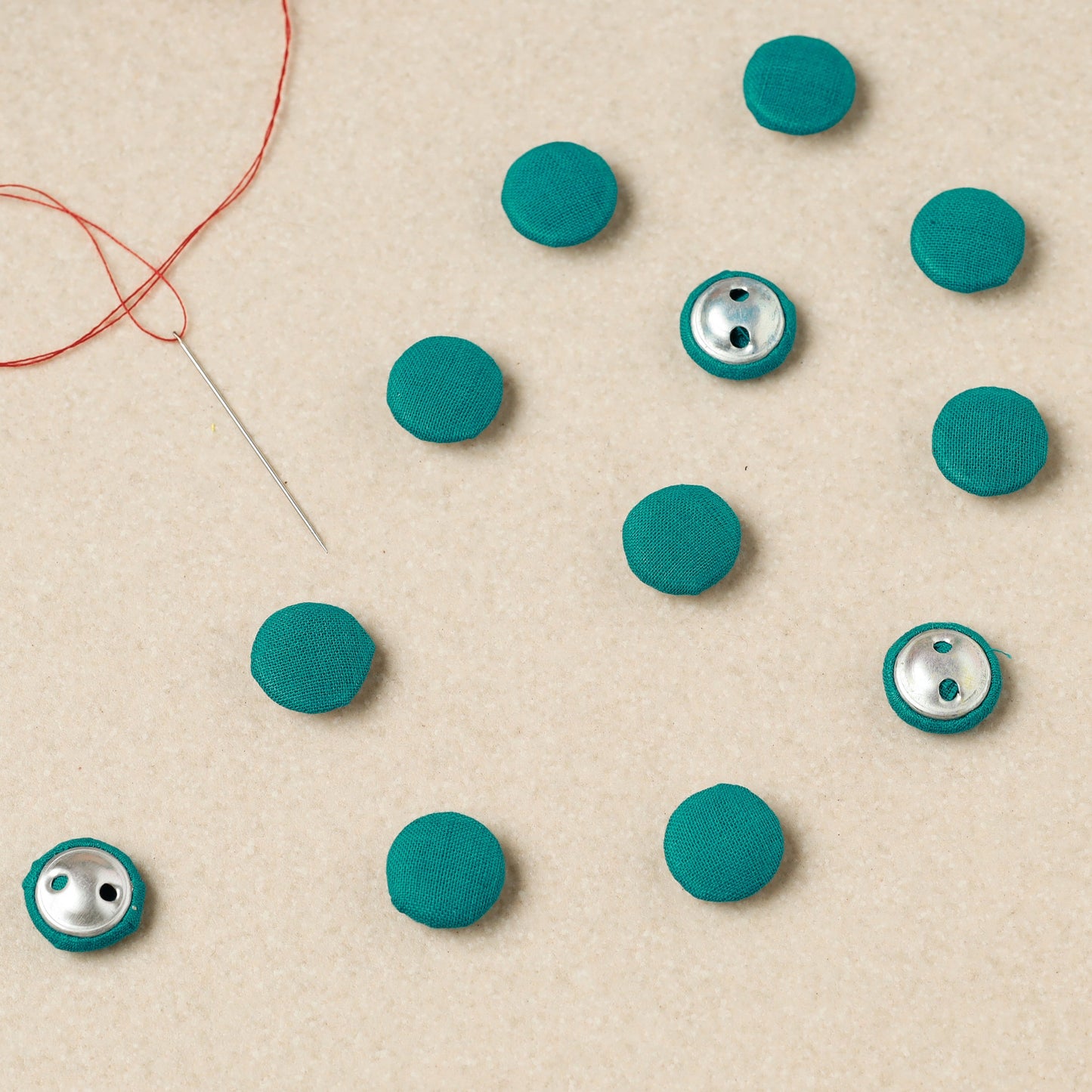  Buttonbaaz Handmade Fabric Button 