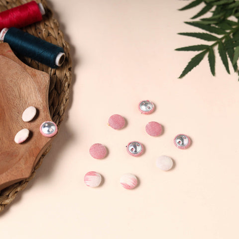  Buttonbaaz Handmade Fabric Button Small 