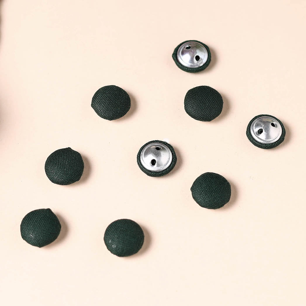  Buttonbaaz Handmade Fabric Button Small 
