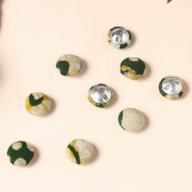  Buttonbaaz Handmade Fabric Button Small 