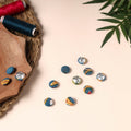  Buttonbaaz Handmade Fabric Button Small 