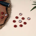  Buttonbaaz Handmade Fabric Button Small 