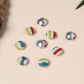  Buttonbaaz Handmade Fabric Button Small 