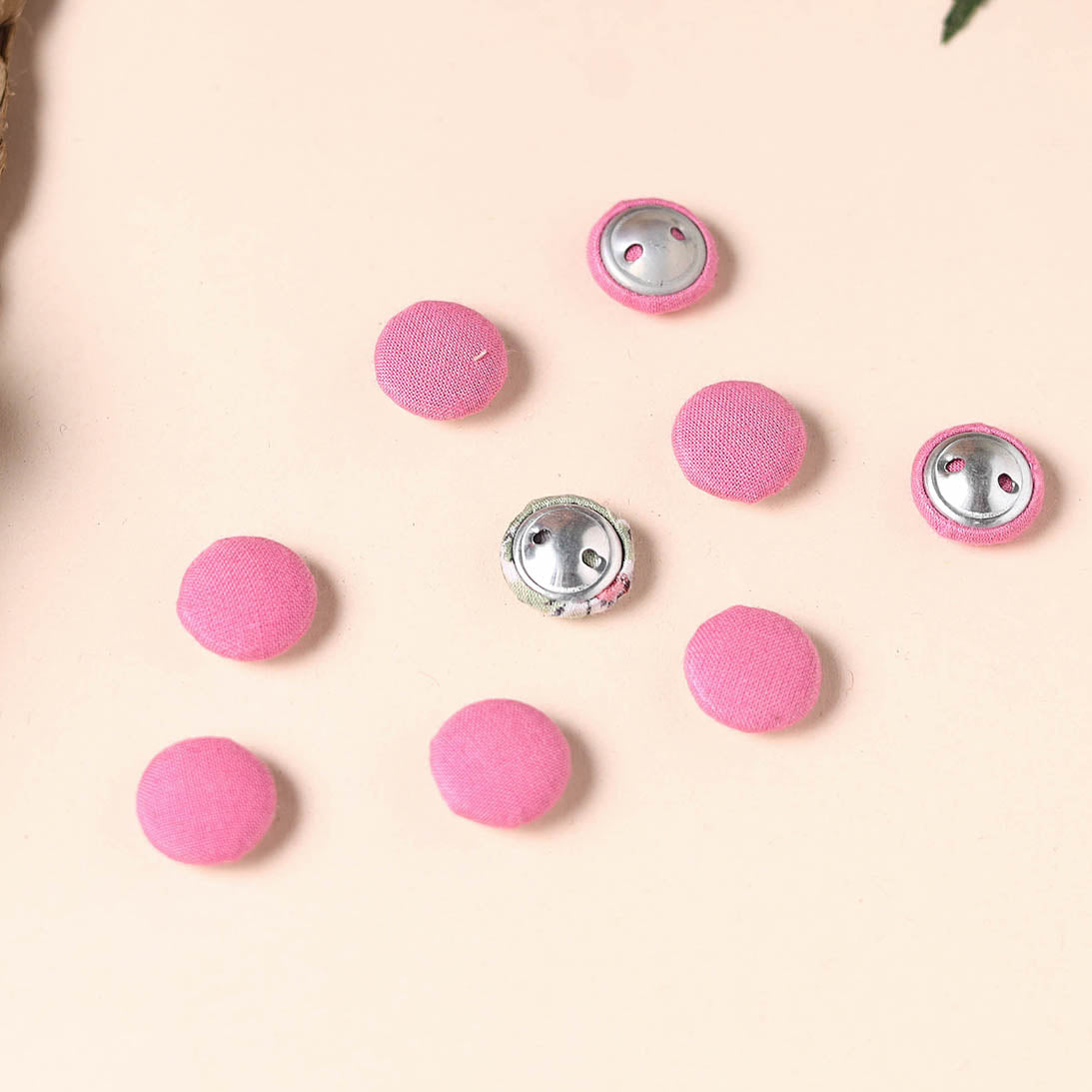  Buttonbaaz Handmade Fabric Button Small 