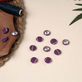  Buttonbaaz Handmade Fabric Button Small 