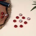  Buttonbaaz Handmade Fabric Button Small 