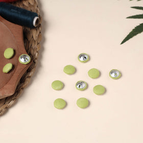  Buttonbaaz Handmade Fabric Button Small 