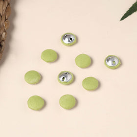  Buttonbaaz Handmade Fabric Button Small 